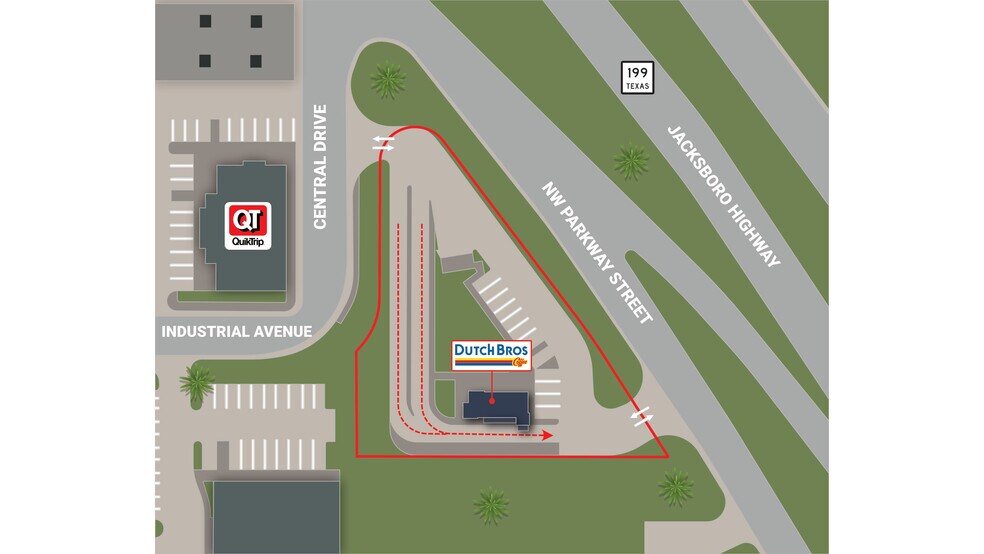 More Photos Of 164 Industrial Ave, Azle Fast Food For Sale