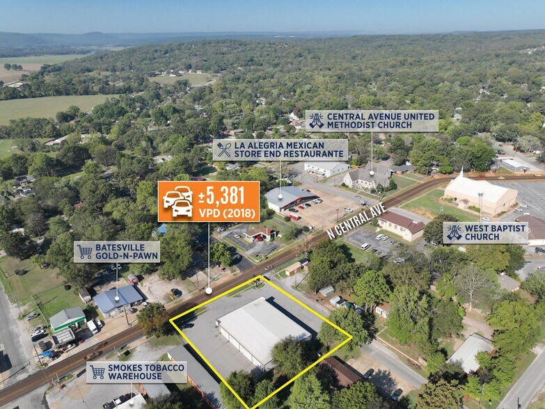 More Photos Of 858 N Central Ave, Batesville Freestanding For Lease