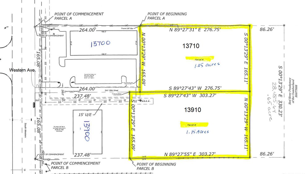 More Photos Of 13910 Western Ave, Oklahoma City Land For Lease
