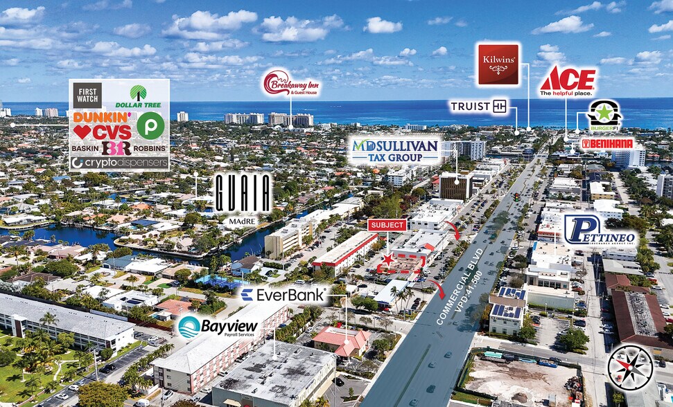More Photos Of 2633 E Commercial Blvd, Fort Lauderdale Storefront For Lease