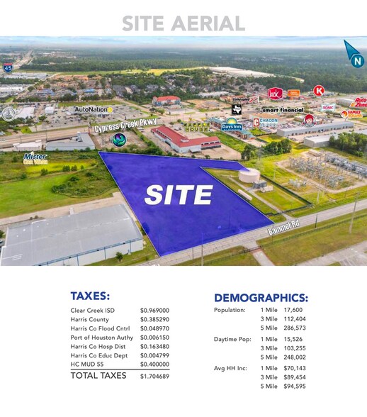 More Photos Of 0 Bammel Rd, Houston Land For Sale