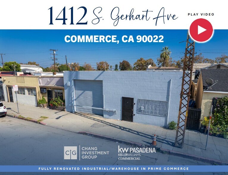 More Photos Of 1412 S Gerhart Ave, Commerce Warehouse For Sale