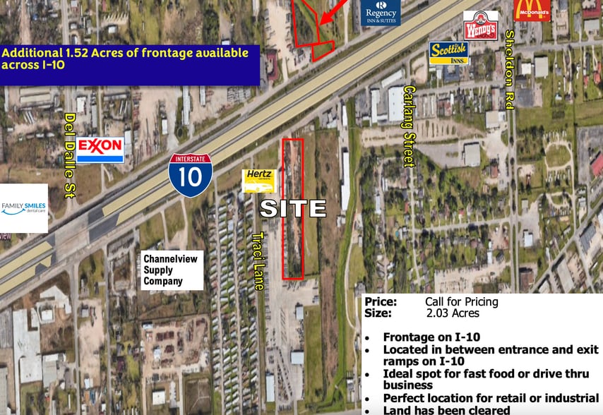 More Photos Of 15550 East Freeway, Channelview Land For Sale