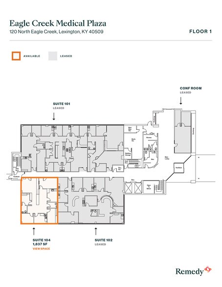 More Photos Of 120 N Eagle Creek Dr, Lexington Medical For Lease