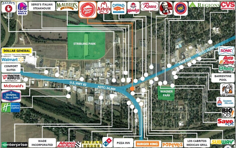 More Photos Of 1313 W Park Ave, Greenwood Fast Food For Sale