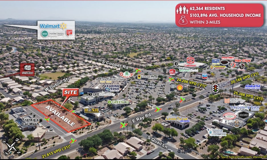 More Photos Of 647 W Ray Rd, Gilbert Land For Lease