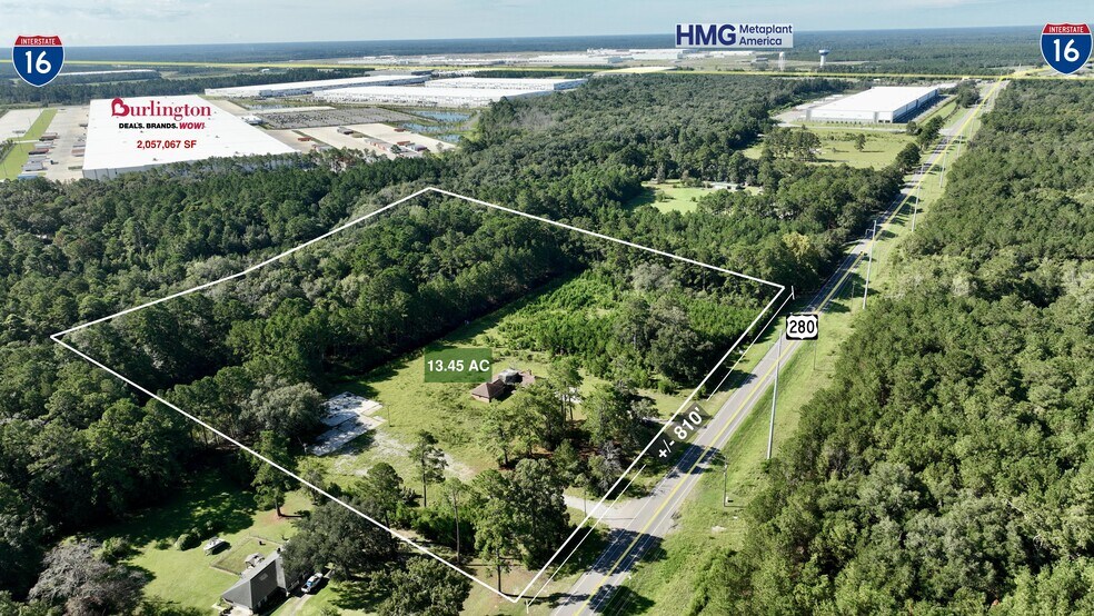 Primary Photo Of 12404 US Highway 280, Ellabell Land For Sale