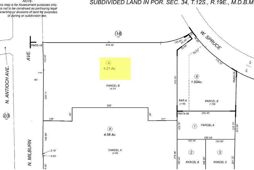 More Photos Of 7150 N Milburn Ave, Fresno Land For Sale