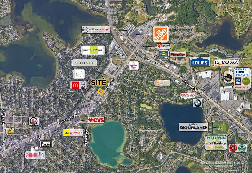 More Photos Of 2100 Orchard Lake Rd, Sylvan Lake Fast Food For Sale