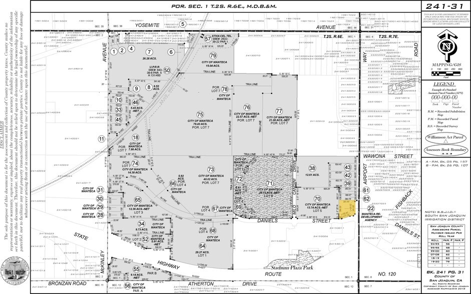 Primary Photo Of 2125 Daniels St, Manteca Land For Sale