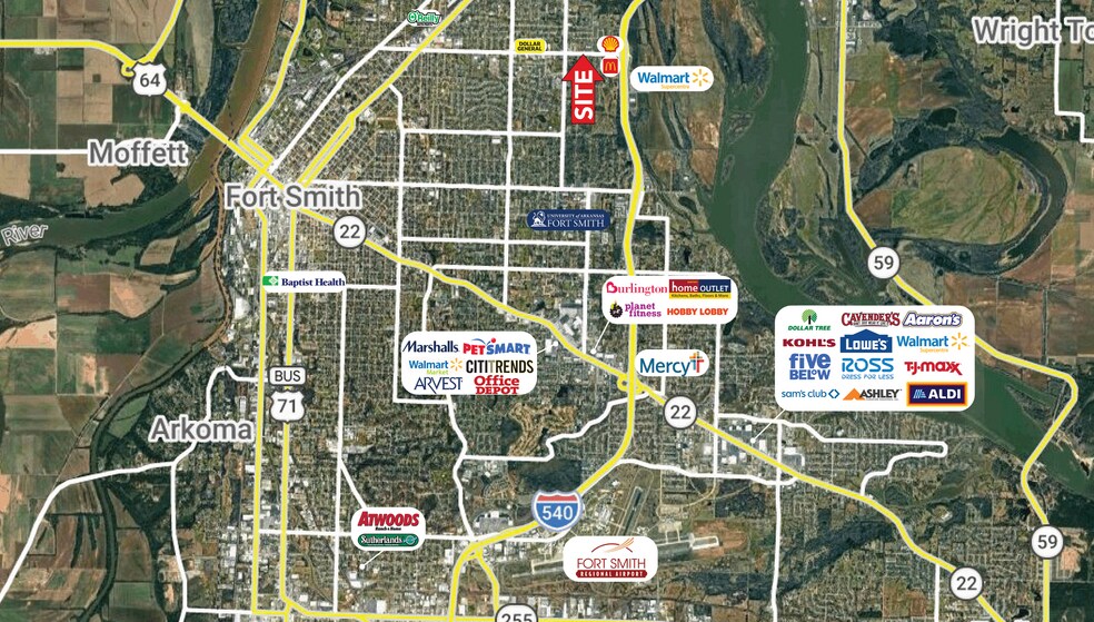 More Photos Of 5215 Kelley Hwy, Fort Smith Office For Sale