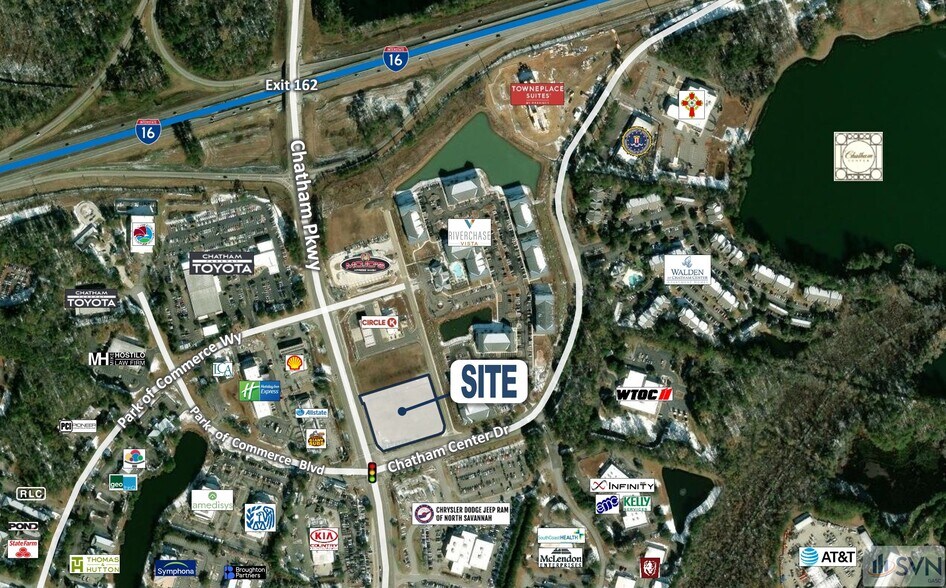 More Photos Of Chatham Parkway & Chatham Center Drive, Savannah Land For Lease