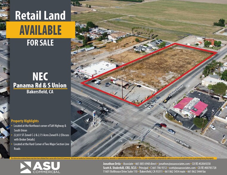 Primary Photo Of S Union Ave, Bakersfield Land For Sale