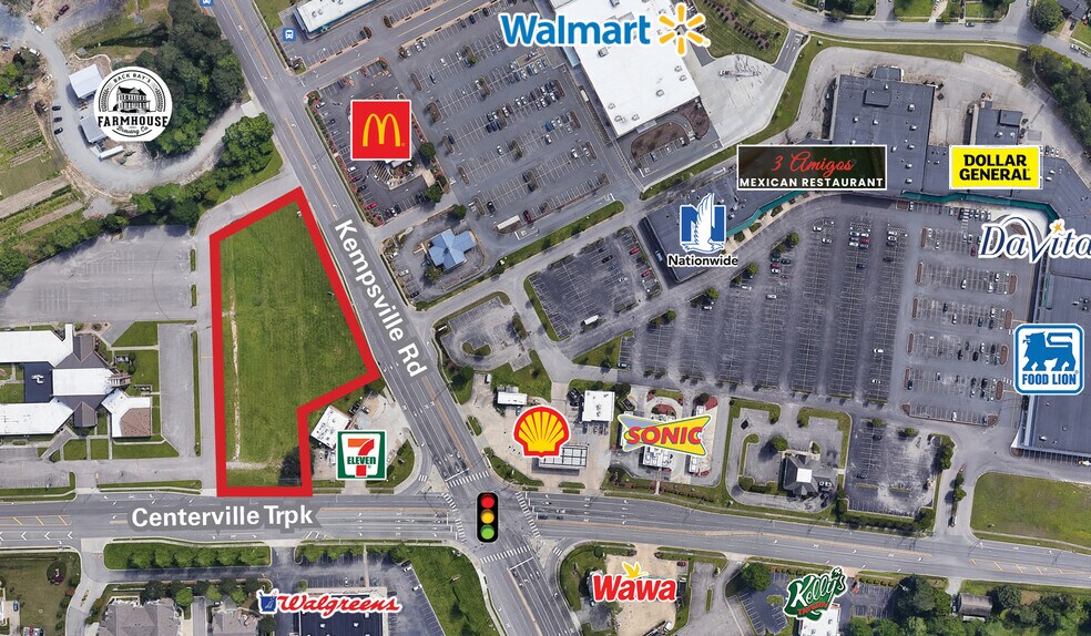 More Photos Of 1861 Kempsville Rd, Virginia Beach Land For Sale