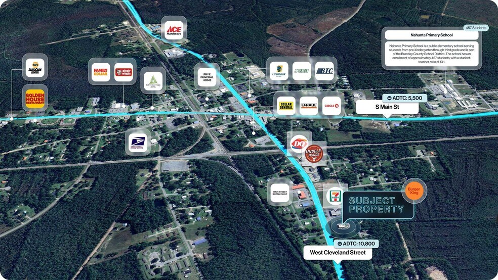 More Photos Of 13200 Cleveland St W, Nahunta Fast Food For Sale