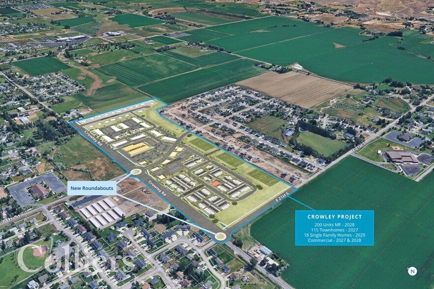 Primary Photo Of South 45th East & 17th, Ammon Land For Sale