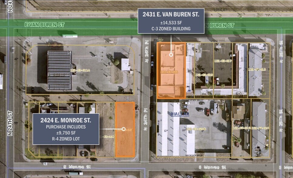 More Photos Of 2431 E Van Buren St, Phoenix Manufacturing For Lease