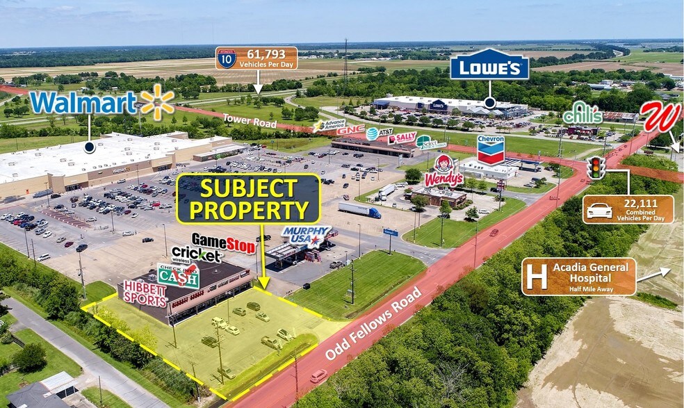 More Photos Of 725 Odd Fellows Rd, Crowley General Retail For Sale