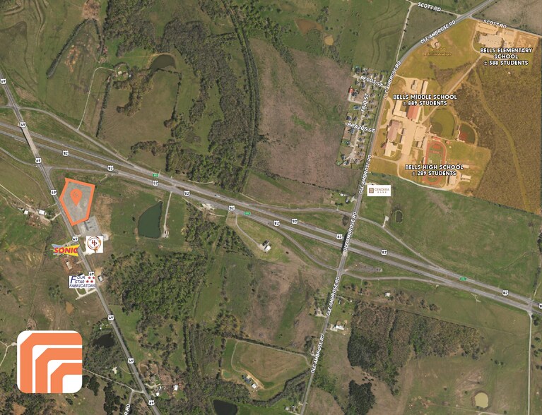 More Photos Of Hwy 82 & Hwy 69, Bells Land For Sale