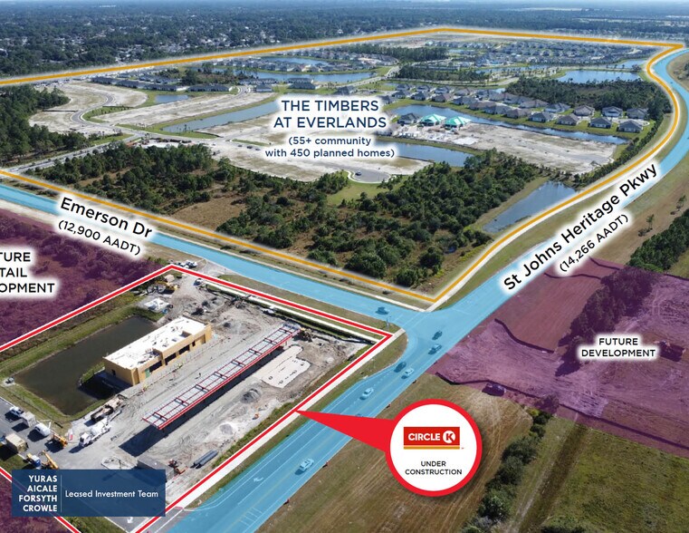 More Photos Of 1415 Street Johns Heritage Pky NW, Palm Bay Service Station For Sale