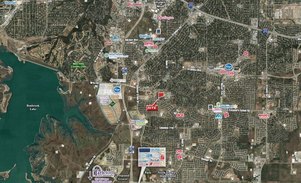 More Photos Of NWQ Kingswood Dr & Hulen St, Fort Worth Land For Sale