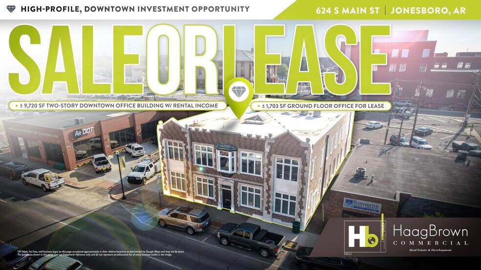 Primary Photo Of 624 S Main St, Jonesboro Office For Lease