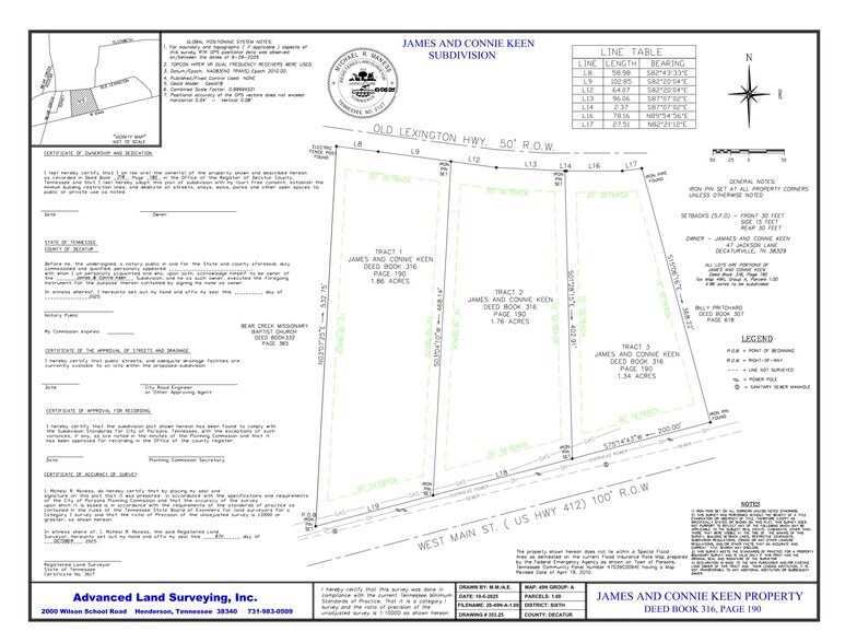 More Photos Of 0 W Main St, Parsons Land For Sale
