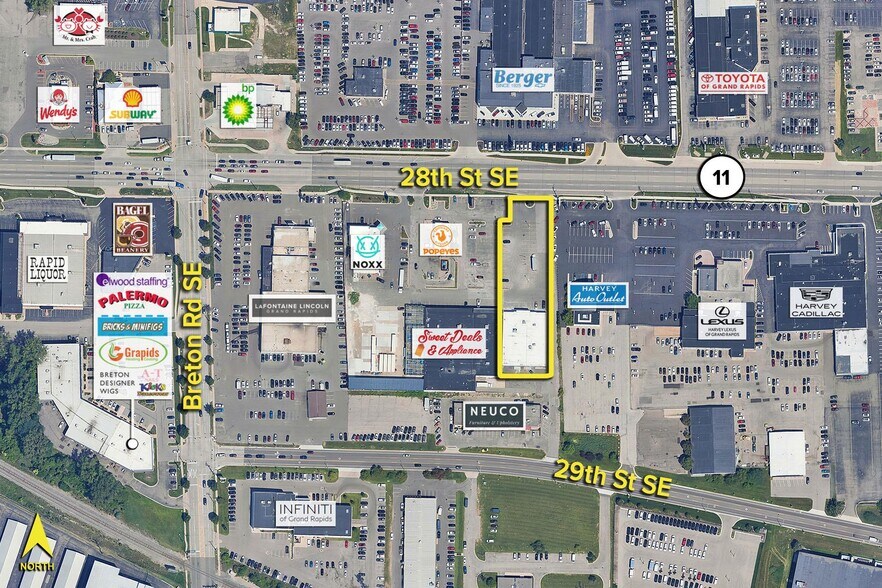 More Photos Of 2460 28th St SE, Grand Rapids Freestanding For Lease