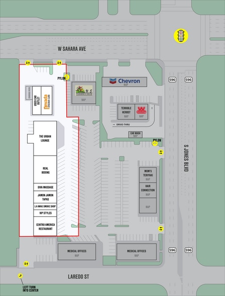 More Photos Of 6135-6145 W Sahara Ave, Las Vegas Unknown For Lease