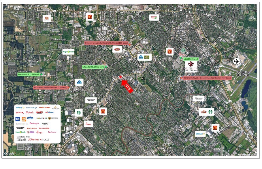 More Photos Of 3300 Johnston St, Lafayette Fast Food For Lease