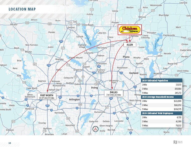 More Photos Of 714 E Main St, Allen Fast Food For Sale