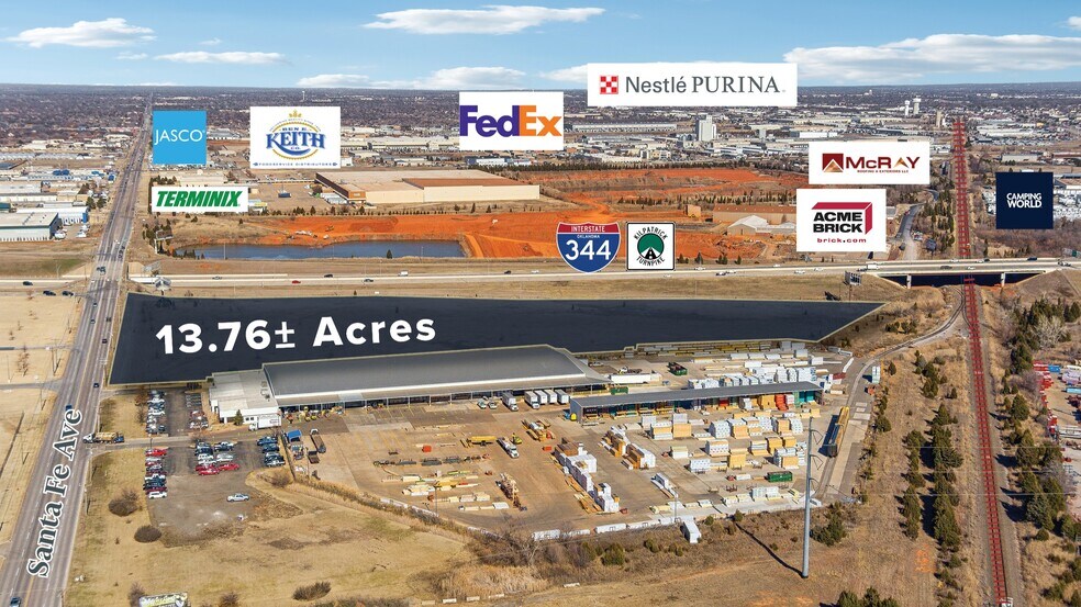 More Photos Of SE/C of Kilpatrick Turnpike (I-344) & Santa Fe Ave, Oklahoma City Land For Sale