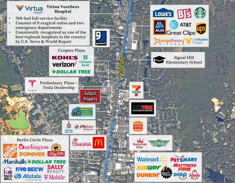 More Photos Of 69 Route 73, Voorhees Fast Food For Sale