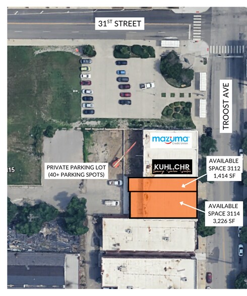 More Photos Of 3104-3116 Troost Ave, Kansas City Storefront Retail Office For Lease