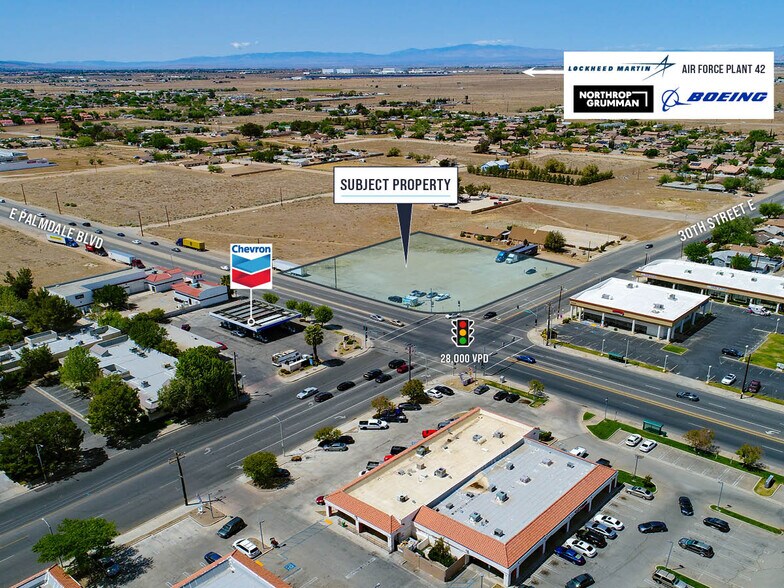More Photos Of E Palmdale @ 30th St E Blvd, Palmdale Land For Lease