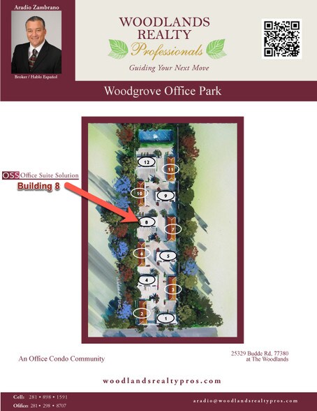 More Photos Of 25329 Budde Rd, The Woodlands Office For Sale