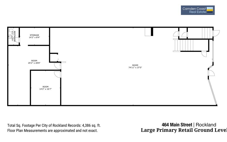 More Photos Of 464 Main St, Rockland Storefront Retail Residential For Sale