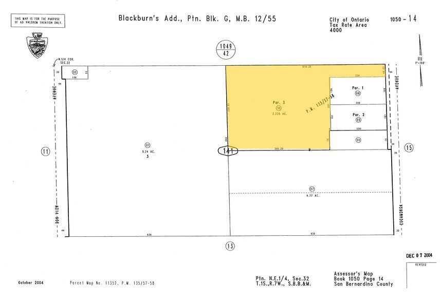 Primary Photo Of 1406 S Cucamonga Ave, Ontario Land For Lease