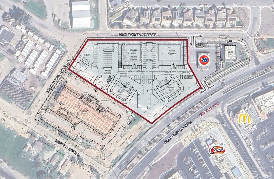 More Photos Of Herndon @ West Farrington Street, Fresno Land For Lease