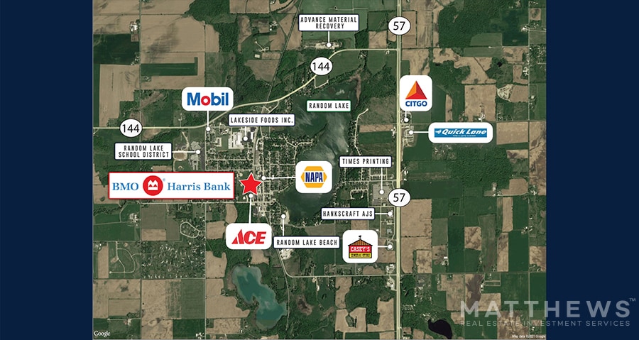 More Photos Of 201 Allen St, Random Lake Bank For Lease