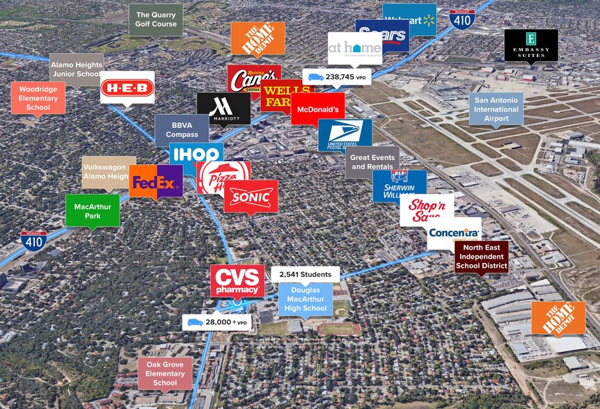 More Photos Of 3027 Nacogdoches Rd, San Antonio Drugstore For Lease