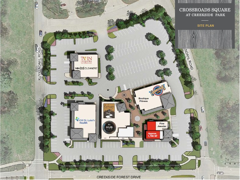 More Photos Of 8510 Creekside Forest Dr, Tomball Storefront For Lease