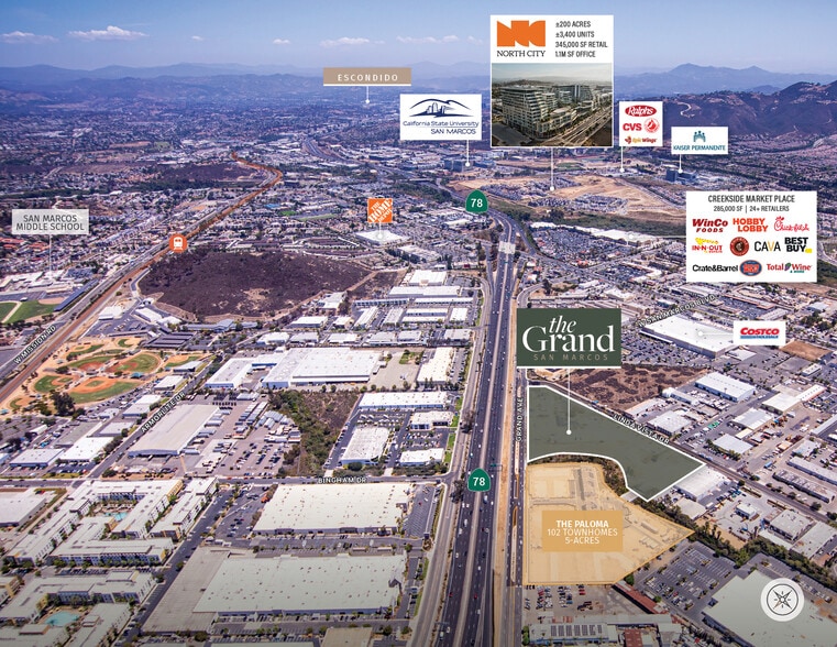 More Photos Of Linda Vista Drive & Grand Avenue, San Marcos Land For Sale