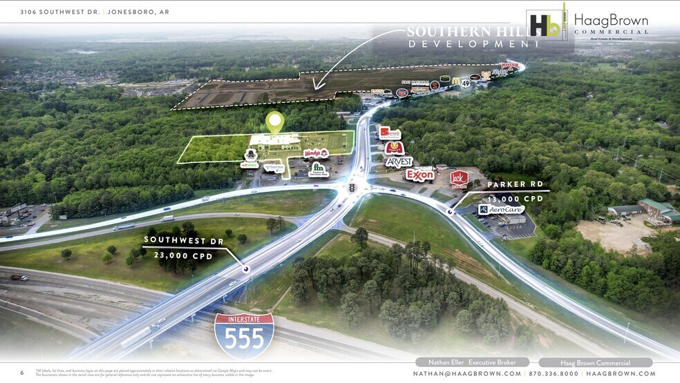 More Photos Of 3106 Southwest Drive, Jonesboro General Retail For Sale