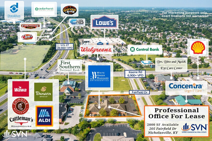 More Photos Of 203-205 Fairfield Dr, Nicholasville Office For Lease