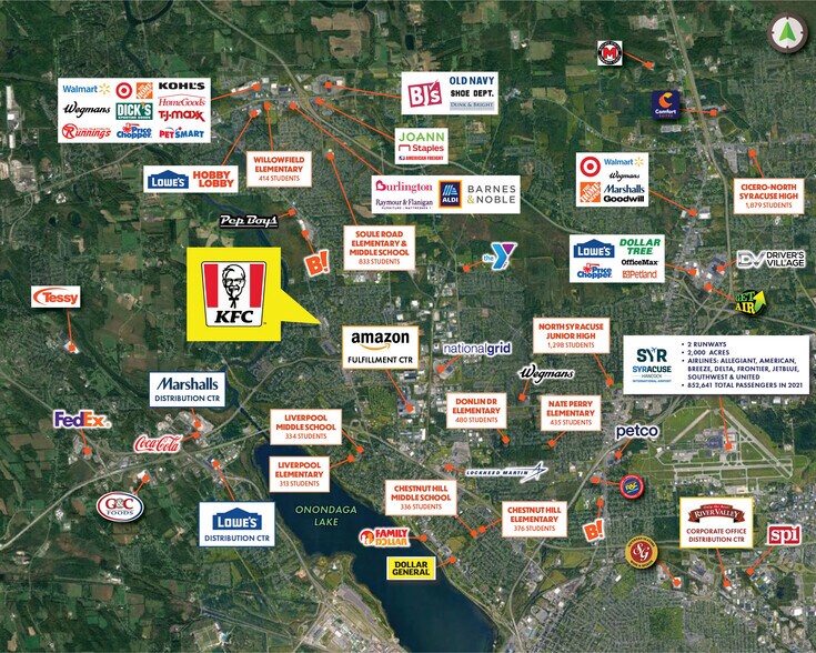 More Photos Of 7601 Oswego Rd, Liverpool Fast Food For Lease