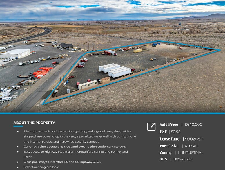 More Photos Of 2123 & 2301 Resource Dr, Hazen Land For Sale