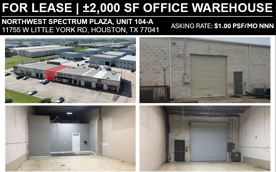 More Photos Of 11755 W Little York Rd, Houston Unknown For Lease