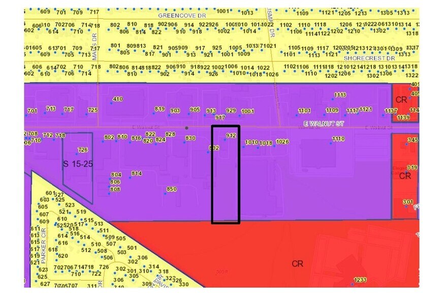 More Photos Of 912 E Walnut St, Garland Land For Lease