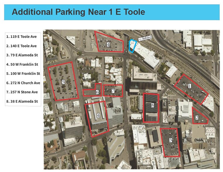 More Photos Of 1 E Toole Ave, Tucson Storefront Retail Office For Lease